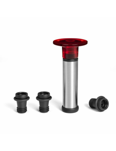 POMPE A VIDE AVEC 3 BOUCHONS