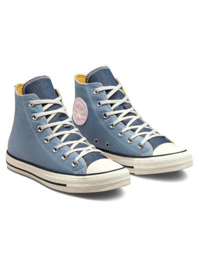 Chuck Taylor All Star Hi Ocean Retreat/Navy/Sunrise Pink