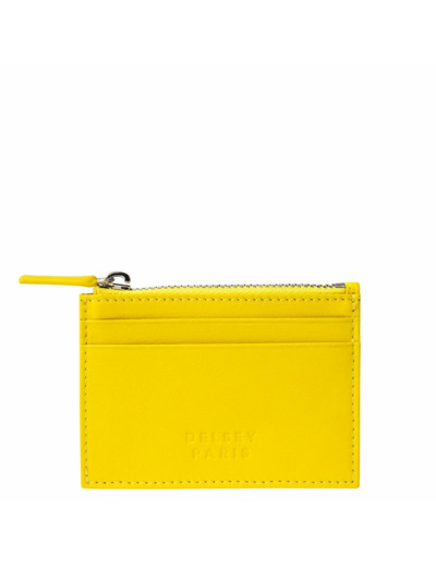 Le cuir lisse cartes/monnaie