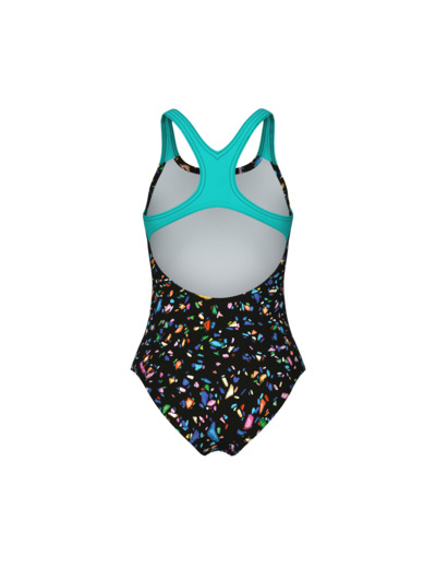 Maillot de bain arena Performance Confetti Swim Pro Back pour filles