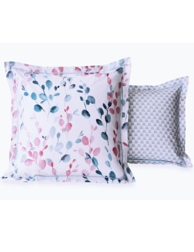 Taie d'oreiller Sofia | Satin imprimé | Tradition des Vosges