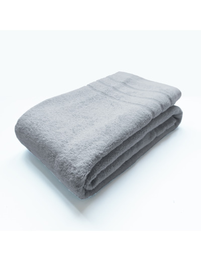 Drap de bain DODO MINERAL - Coloris GRIS CLAIR