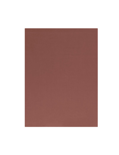 Drap plat Influence Percale Brique