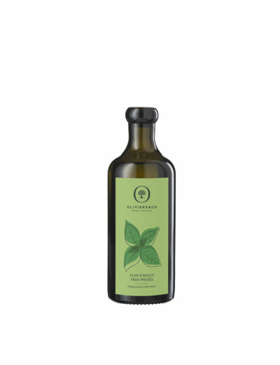 Olive & Basilic frais pressés Bouteille - 250ML