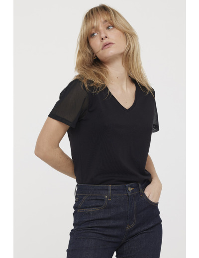T-shirt ACELIA Black