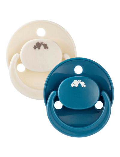 Lot 2 sucettes reversible 6 mois et plus