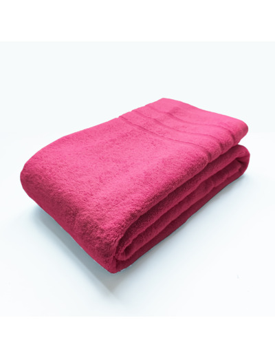 Drap de bain DODO MINERAL - Coloris FUSHIA