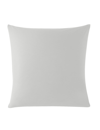 Taie d'oreiller Studio Coton Gris Perle