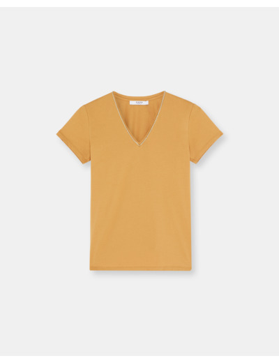 Top Tasmanie Beige en Coton