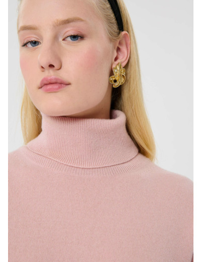 Pull Palia-Vieux Rose en Cachemire