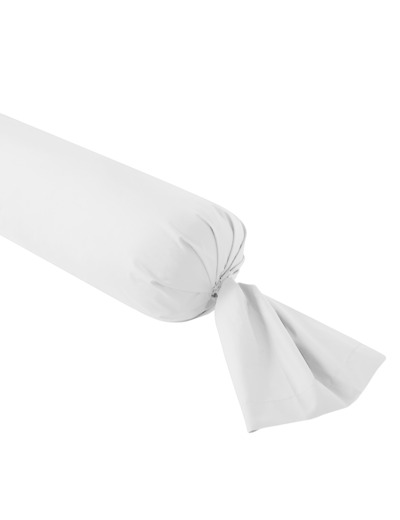 Taie de traversin Influence Percale Blanc
