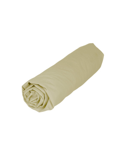 Drap housse Maria uni vert sauge | Tradition des Vosges