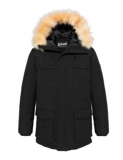 Parka à capuche à fausse fourrure amovible GARFIELD SCHOTT