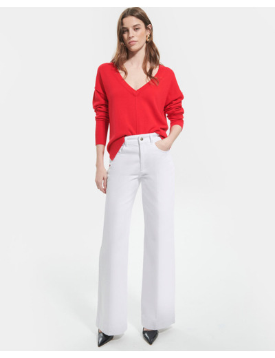 Pull Pucci Rouge en Polyester