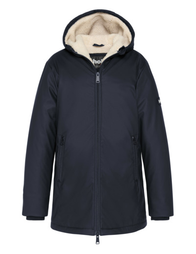 Parka multipoches à capuche enfant