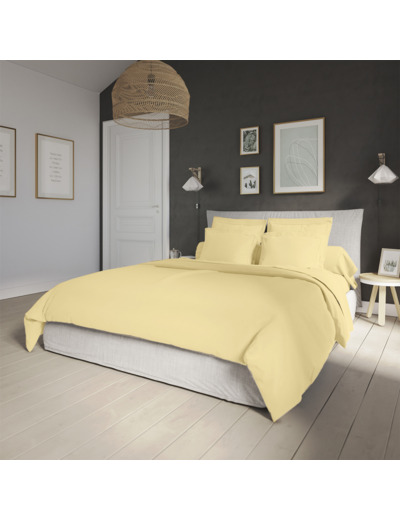 Housse de couette Influence Percale Mimosa