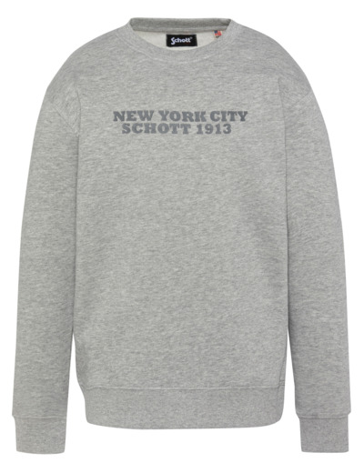 Sweatshirt col rond imprimé enfant