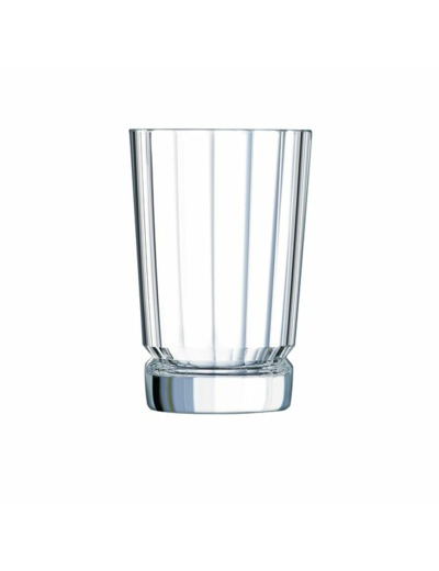 4 gobelets hauts 36cl Macassar