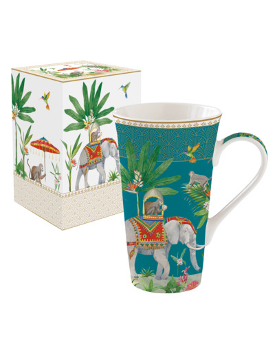 MARAJAH Coffret mug 60cl porcelaine