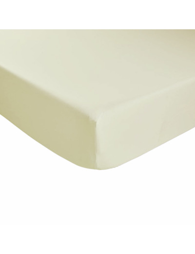 Drap housse - Coton thermorégulé - Ivoire