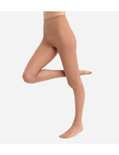 Collant femme transparent chair 15D halé Dim Sublim Voile Nude