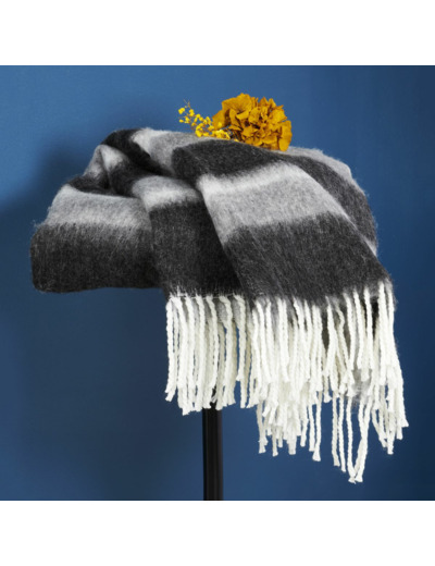 Plaid Harbin | Effet Mohair | Tradition des Vosges