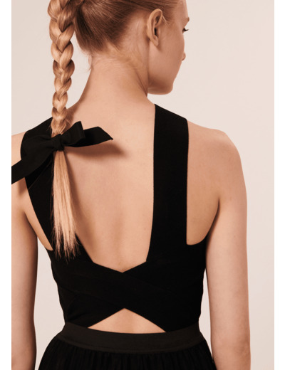 Débardeur Prana-Noir en Viscose