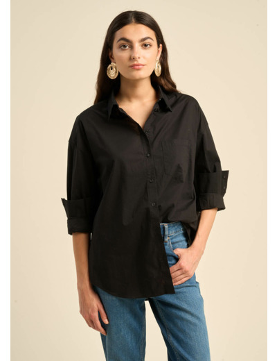 Chemise ample en coton