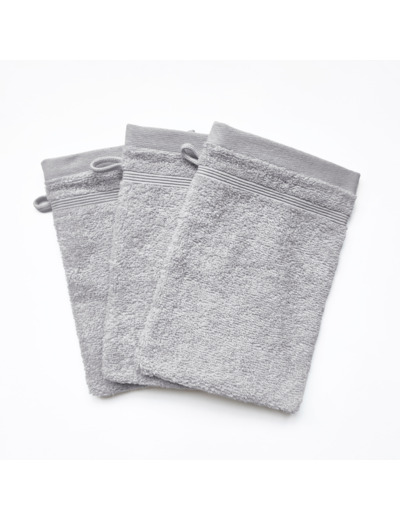 Lot de 3 gants DODO MINERAL - Coloris GRIS CLAIR