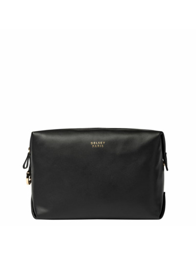 Le cuir lisse trousse toilette