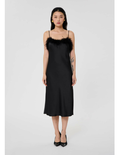 Robe Reaney-Noir en Polyester