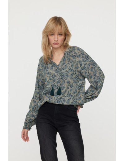 Blouse Malya Kaki Olive