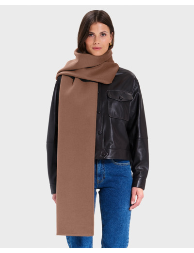 Echarpe Evy Camel en Laine