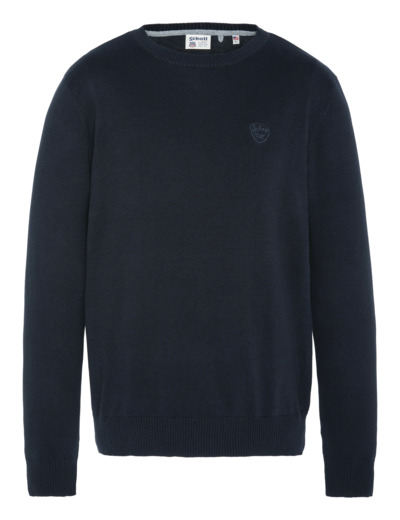 Pull fin col rond