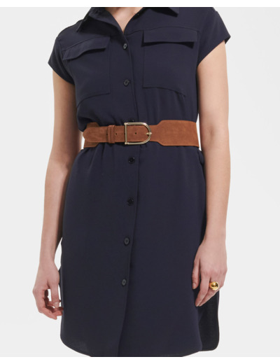 Ceinture Caraibe Cognac en Cuir