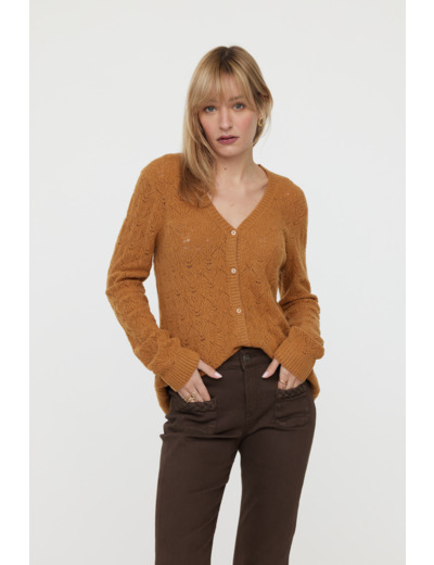 Cardigan Clioty Camel
