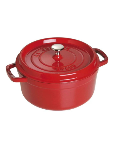 COCOTTE RONDE 24cm 3.8L Cerise