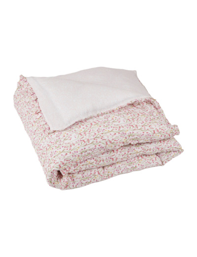 Housse couette gaze de coton imprimé | Laure | Tradition des Vosges