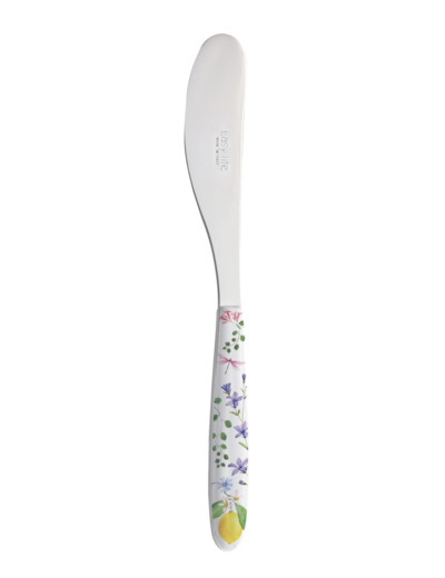 FLEURS ET CITRONS Couteau à beurre