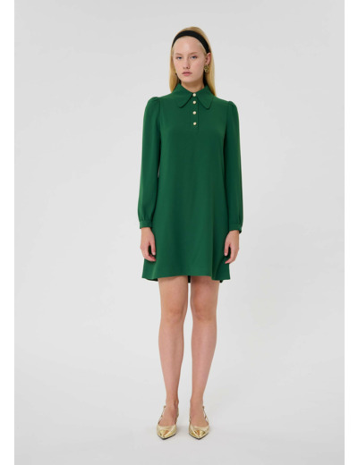Robe Rolfo-Vert en Polyester