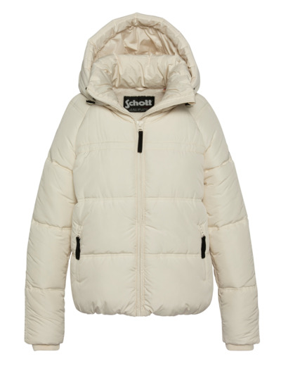 Doudoune à capuche amovible