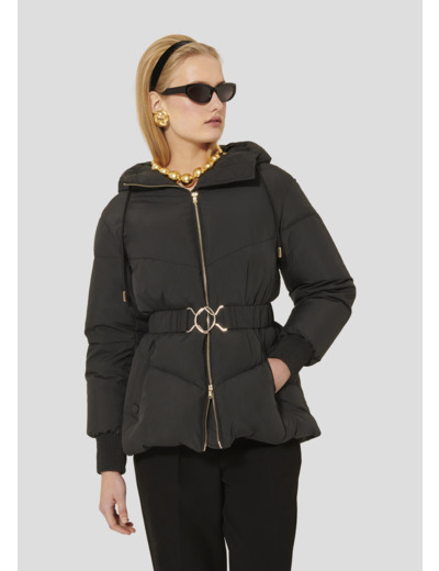 Doudoune Dina-Noir en Polyester