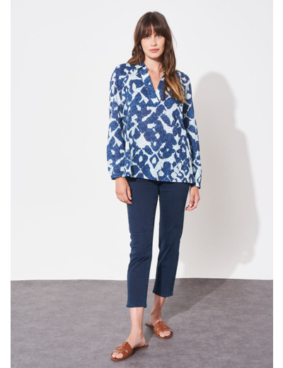 Pantalon casual slim cinq poches