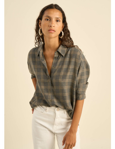 Chemise à carreaux