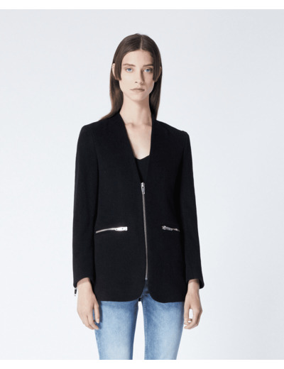 Veste Avec Fermeture Eclair Devant