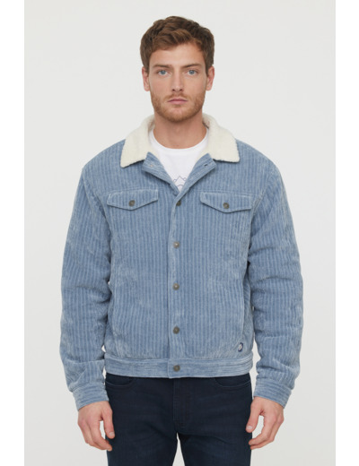 Veste Framy Gris Bleu