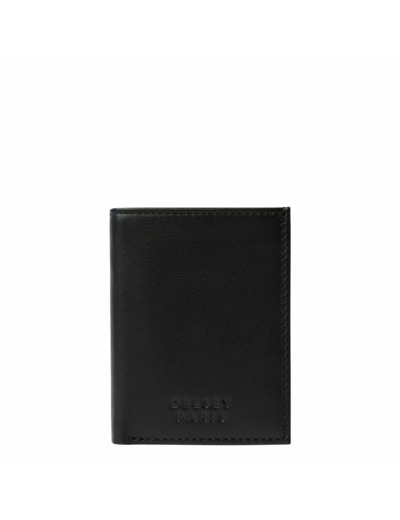 Le cuir lisse portefeuille 3v