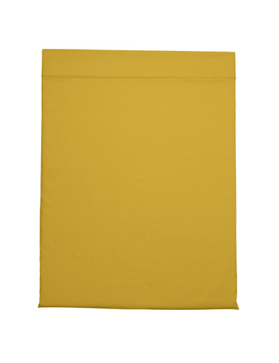 Drap plat Partition Satin de coton Coloris Curry