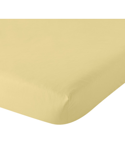Drap housse Influence Percale Mimosa