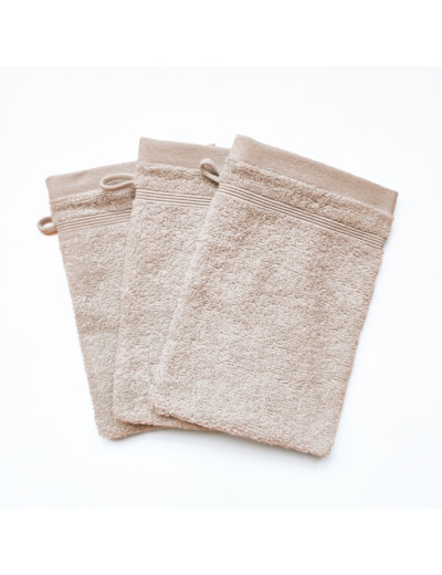 Lot de 3 gants DODO MINERAL - Coloris BEIGE